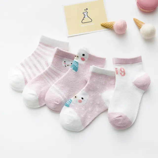 Cotton Mesh Baby Socks