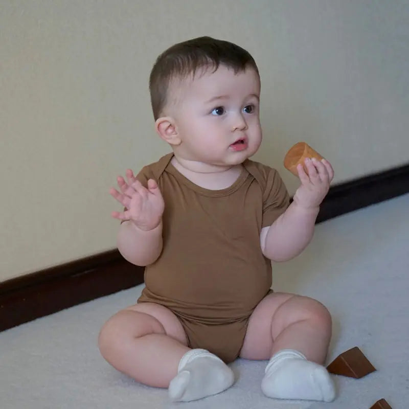 Bamboo Fiber Baby Romper